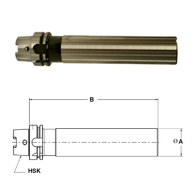 Picture of HPI Pioneer HSK063A-TB150-1000 HSK63A Test Bar 10.0000 Gauge Length